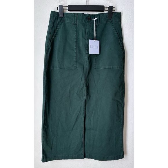Pistola Pamela Utility Midi Skirt Pine